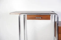 Online Pamono Tubular Chrome Table or Desk from Kovona, 1950s