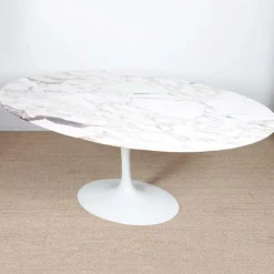 Pamono Tulip Dining Table by Eero Saarinen for Knoll, 1970><noscript><img width=