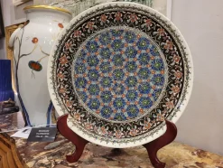 Pamono Turkish Ceramic Dish, 1950s> Dinner Plates & Bowls
