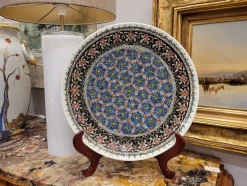 Pamono Turkish Ceramic Dish, 1950s><noscript><img width=