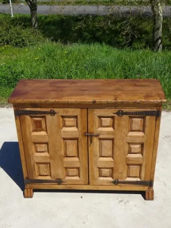 Discount Pamono Tuscan Oak and Walnut 2-Door Sideboard