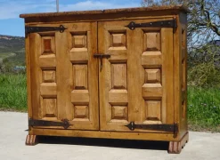 Discount Pamono Tuscan Oak and Walnut 2-Door Sideboard
