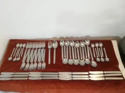 Pamono Twelve-Person Cutlery Set by Gio Ponti for Fratelli Calderoni, Italy, 1960s, Set of 54><noscript><img width=