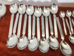 Pamono Twelve-Person Cutlery Set by Gio Ponti for Fratelli Calderoni, Italy, 1960s, Set of 54><noscript><img width=