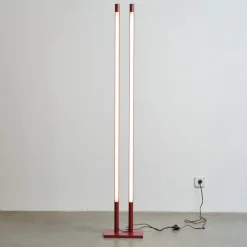 Pamono Twin Light Poles Lamp by Jörg Schellmann> Floor Lamps