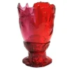 Pamono Twins C Vase in Clear Red and Clear Fuchsia by Gaetano Pesce for Fish Design> Tabletop
