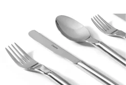 Pamono Two Faces of the Moon Cutlery Set by Afra & Tobia Scarpa for Cassina, Set of 24><noscript><img width=