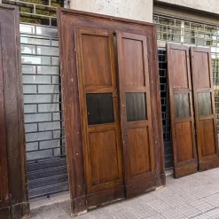 Sale Pamono Two Fir Wooden Door