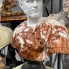 Online Pamono Two Tone Hadrian Roman Emperor Bust Sculpture, 20th Century, Marble