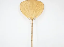 Pamono Uchiwa Floor Lamp by Ingo Maurer for Design M, 1970s> Floor Lamps