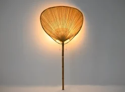 Pamono Uchiwa Floor Lamp by Ingo Maurer for Design M, 1970s> Floor Lamps