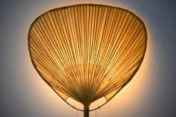 Pamono Uchiwa Floor Lamp by Ingo Maurer for Design M, 1970s><noscript><img width=