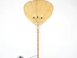 Pamono Uchiwa Floor Lamp by Ingo Maurer for Design M, 1970s><noscript><img width=