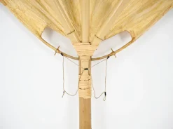 Pamono Uchiwa Floor Lamp by Ingo Maurer for Design M, 1970s><noscript><img width=