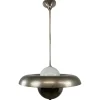 Pamono UFO Pendant attributed to Vladimír Havel for Krásná Jizba, 1930> Ceiling Lights
