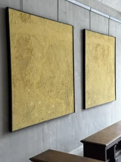 Pamono Ullate, No. 7 Diptych, Mixed Media Paintings, Set of 2><noscript><img width=