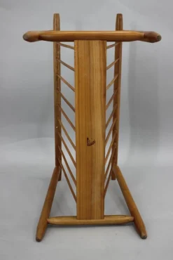 Clearance Pamono Uluv Beech Newspaper Stand, Czechoslovakia, 1960s