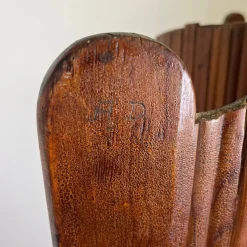 Pamono Undulating Screen with Pine Slats, 1930><noscript><img width=