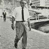 Pamono Unknown, Aristotle Onassis, 1960s, Black and White Photograph> Photography