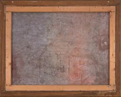 Pamono Unknown, Still Life with a Table, Oil on Canvas, 20th Century