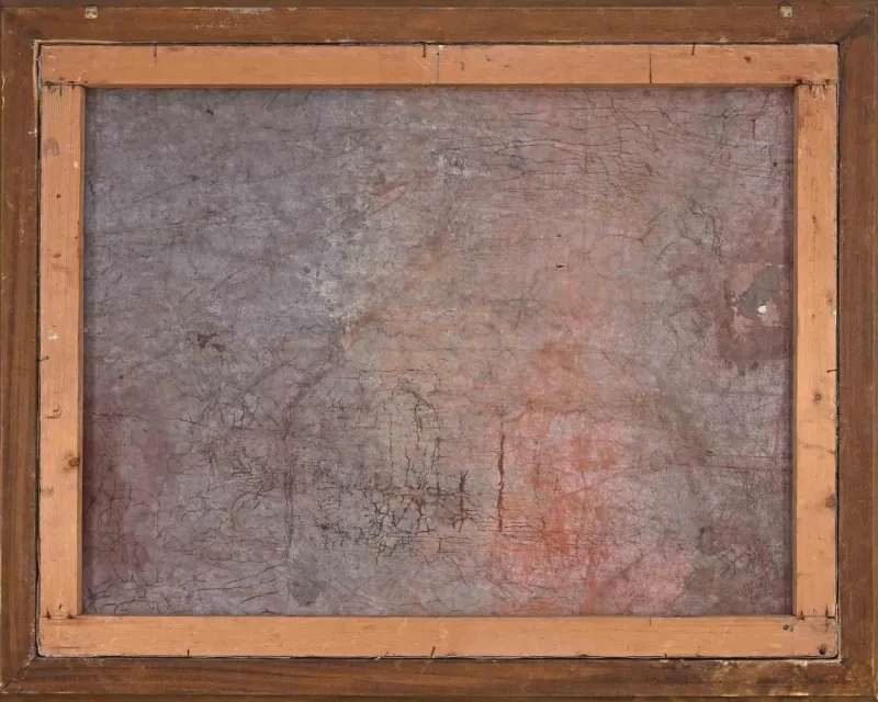 Pamono Unknown, Still Life with a Table, Oil on Canvas, 20th Century