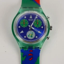 Pamono Unlimited 50th Anniversary of the UN SCZ 103 Watch from Swatch><noscript><img width=