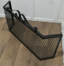 Pamono Unusual Heavy Iron Fire Guard, 1960s><noscript><img width=