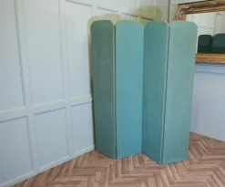 Discount Pamono Upholstered 4-Fold Screen, 1950s
