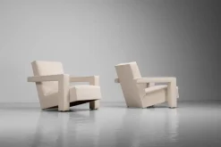 Sale Pamono Utrecht Lounge Set attributed to Gerrit Thomas Rietveld for Metz & Co., 1950s, Set of 3