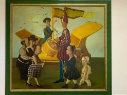 Discount Pamono Vahram Davtian, Metaphysical Surreal Composition, 1997, Oil on Canvas