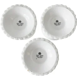 Sale Pamono Val d'Or Porcelain Candlesticks by Royal Albert, Set of 3