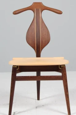 Pamono Valet Chair in Wenge and Ash attributed to Hans Wegner for PP Møbler, Denmark, 2010s><noscript><img width=