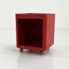 Pamono Valetto Quadro Chest on Wheels by G. Castiglioni and G. Gaviraghi for Valenti, 1970s> Dressers, Commodes & Chests