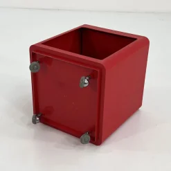 Pamono Valetto Quadro Chest on Wheels by G. Castiglioni and G. Gaviraghi for Valenti, 1970s><noscript><img width=