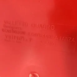 Pamono Valetto Quadro Chest on Wheels by G. Castiglioni and G. Gaviraghi for Valenti, 1970s><noscript><img width=