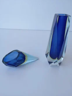 Online Pamono Vase and Ashtray Set from Seguso, 1950s, Set of 2
