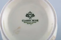 Pamono Vase and Butter Tray in Hand Painted Porcelain from Rosenthal, Set of 2><noscript><img width=