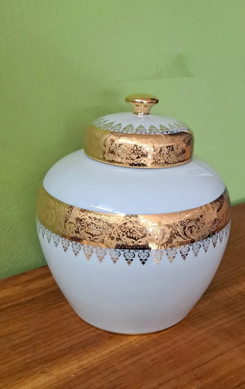 Pamono Vase or Tibor from Limoges, 1960s