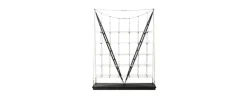 Clearance Pamono Veleiro Bookcase in Black Stained Wood by Franco Albini for Cassina