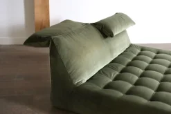 Pamono Velvet Le Bambole Bed by Mario Bellini for B&B Italia, 1970s><noscript><img width=