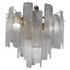 Pamono Veneered-White Listelli Alabastro Chandelier by Simoeng> Ceiling Lights