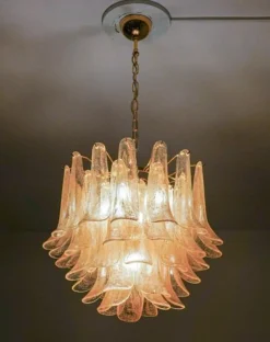 Pamono Venetian 5 Tier Chandelier by Silvio Piattelli><noscript><img width=
