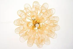 Pamono Venetian 5 Tier Chandelier by Silvio Piattelli><noscript><img width=