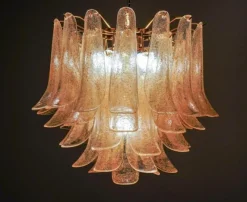 Pamono Venetian 5 Tier Chandelier by Silvio Piattelli><noscript><img width=