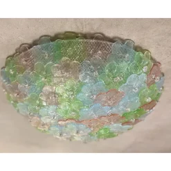 Pamono Venetian Flowers Flush Mount in Murano Glass by Simoeng><noscript><img width=
