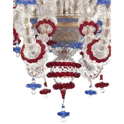 Pamono Venetian Imperial Floral Cà Rezzonico Murano Glass Chandelier by Simoeng><noscript><img width=