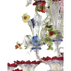 Pamono Venetian Imperial Floral Cà Rezzonico Murano Glass Chandelier by Simoeng><noscript><img width=
