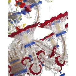 Pamono Venetian Imperial Floral Cà Rezzonico Murano Glass Chandelier by Simoeng><noscript><img width=