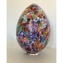Clearance Pamono Venetian Multicolored Millefiori Murrine Table Lamp by Simoeng