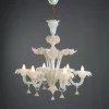 Pamono Venetian Murano Glass Chandelier> Ceiling Lights